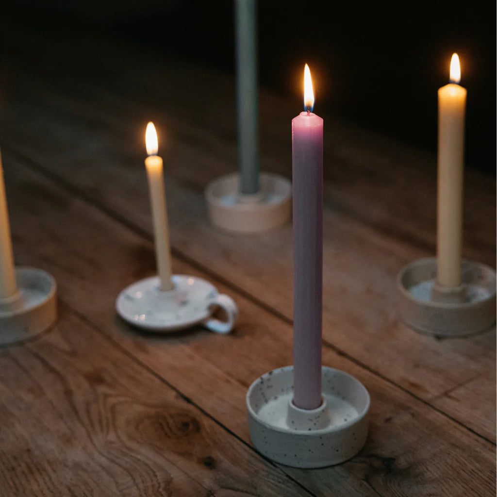 Dinner Candle - Sea Thistle - THE BRISTOL ARTISAN