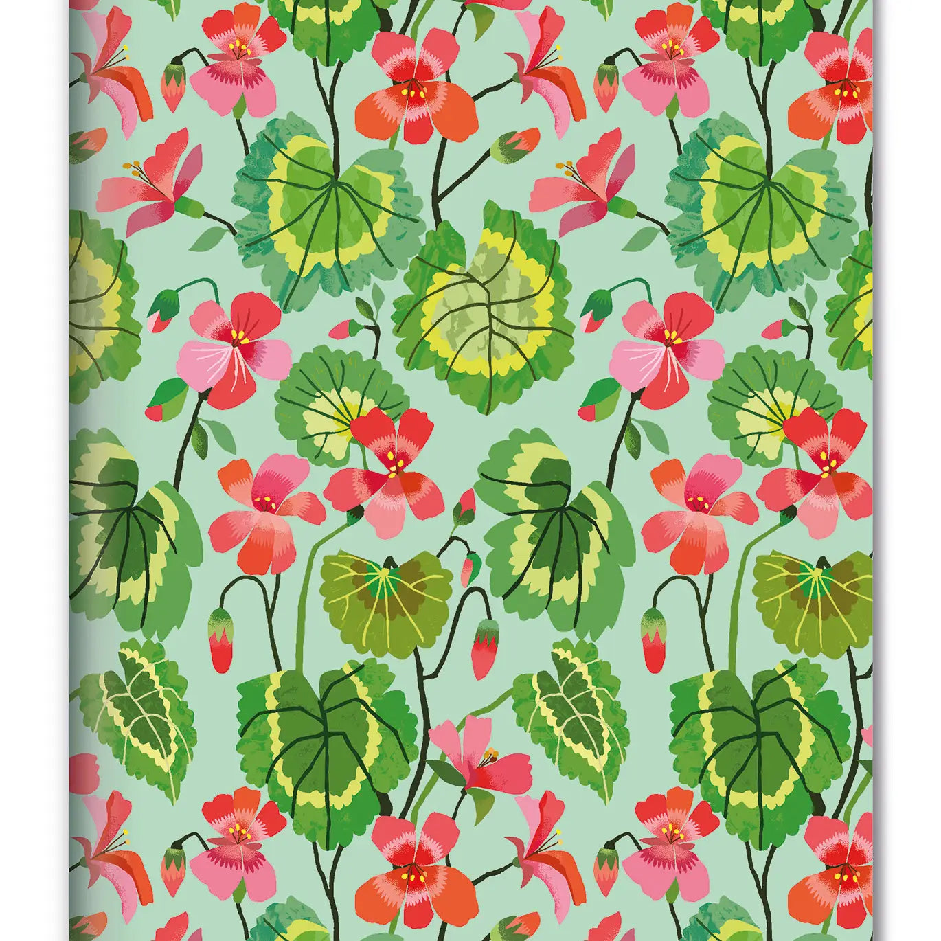 Geranium A5 Notebook - THE BRISTOL ARTISAN