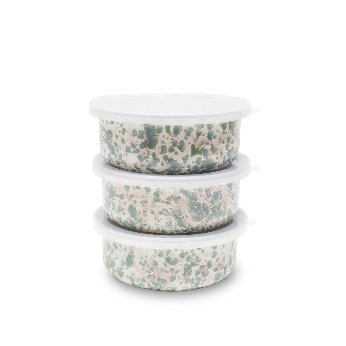 Catalina Splatter Enamel Storage Box - THE BRISTOL ARTISAN