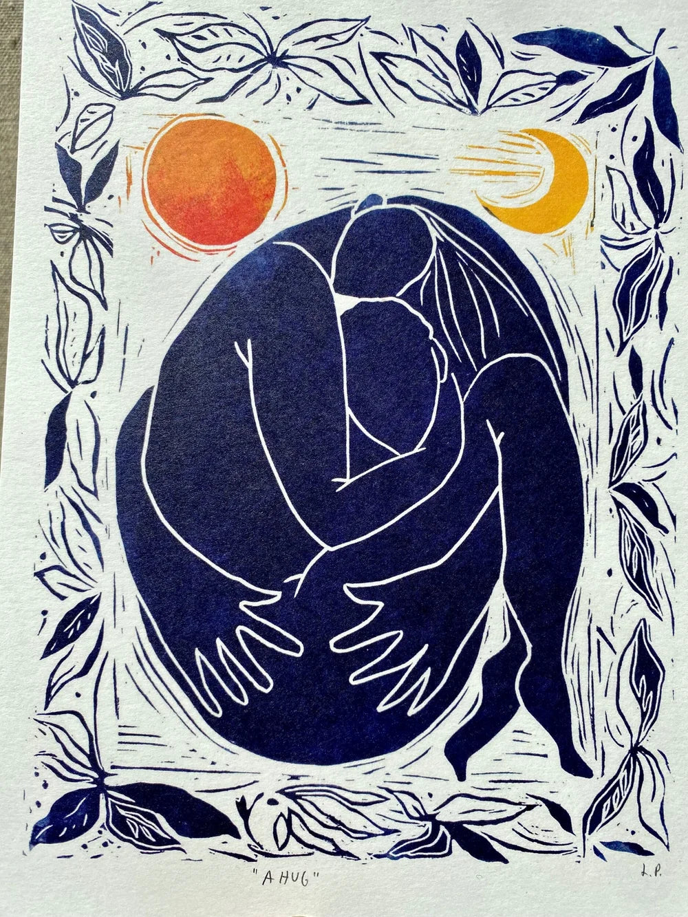HUG A5 print