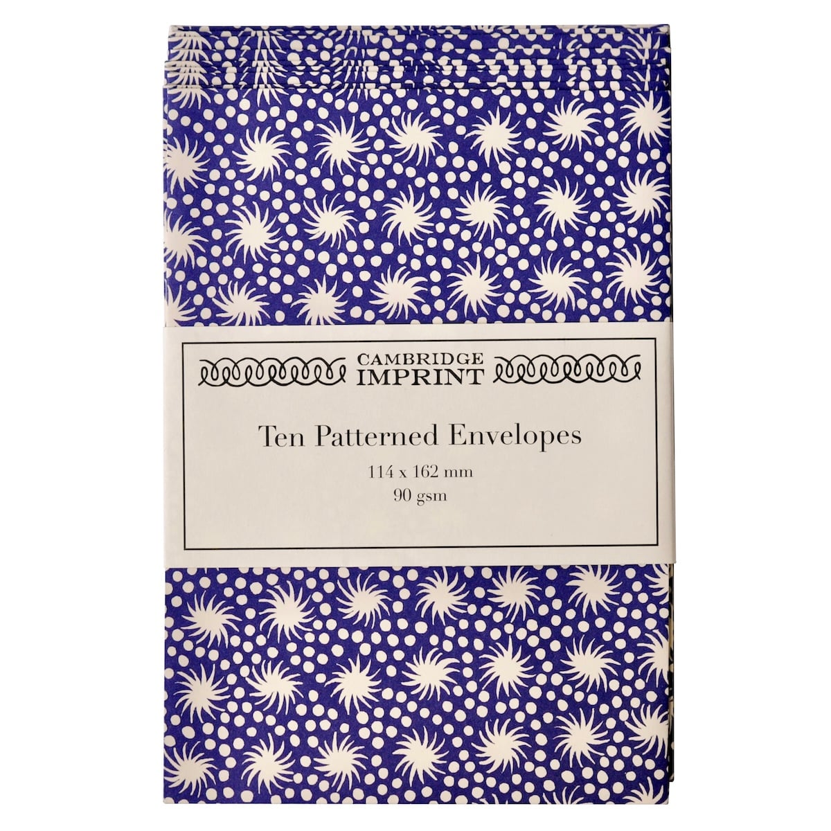 Packet of Ten Patterned Envelopes - Animalcules Twilight - THE BRISTOL ARTISAN
