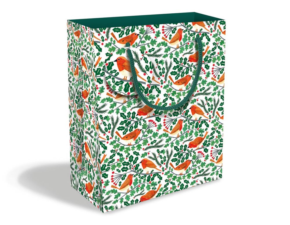 Robins Gift Bag, Two size available - THE BRISTOL ARTISAN