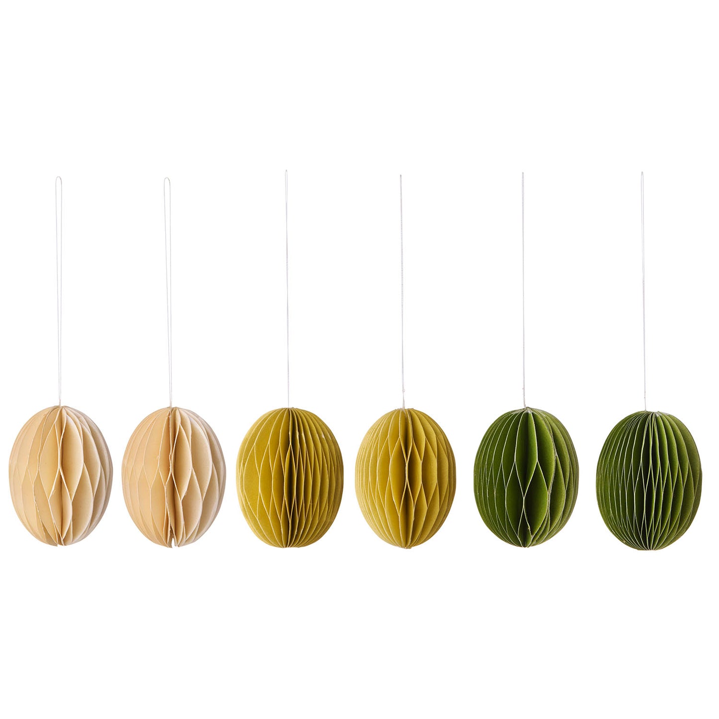 Honeycomb paper Egg Decoration - THE BRISTOL ARTISAN