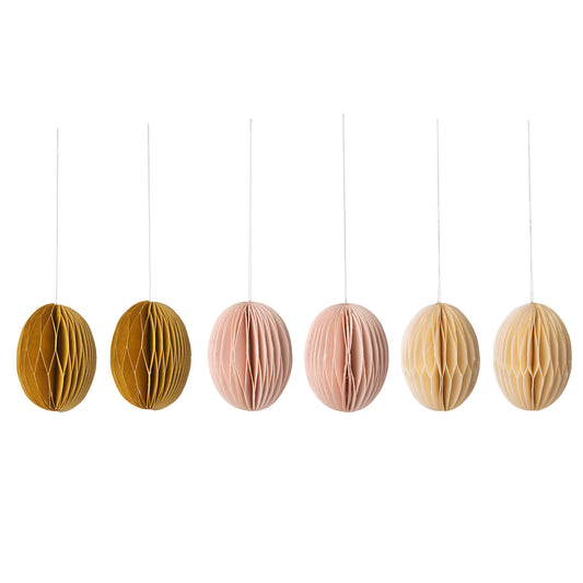 Honeycomb paper Egg Decoration - THE BRISTOL ARTISAN