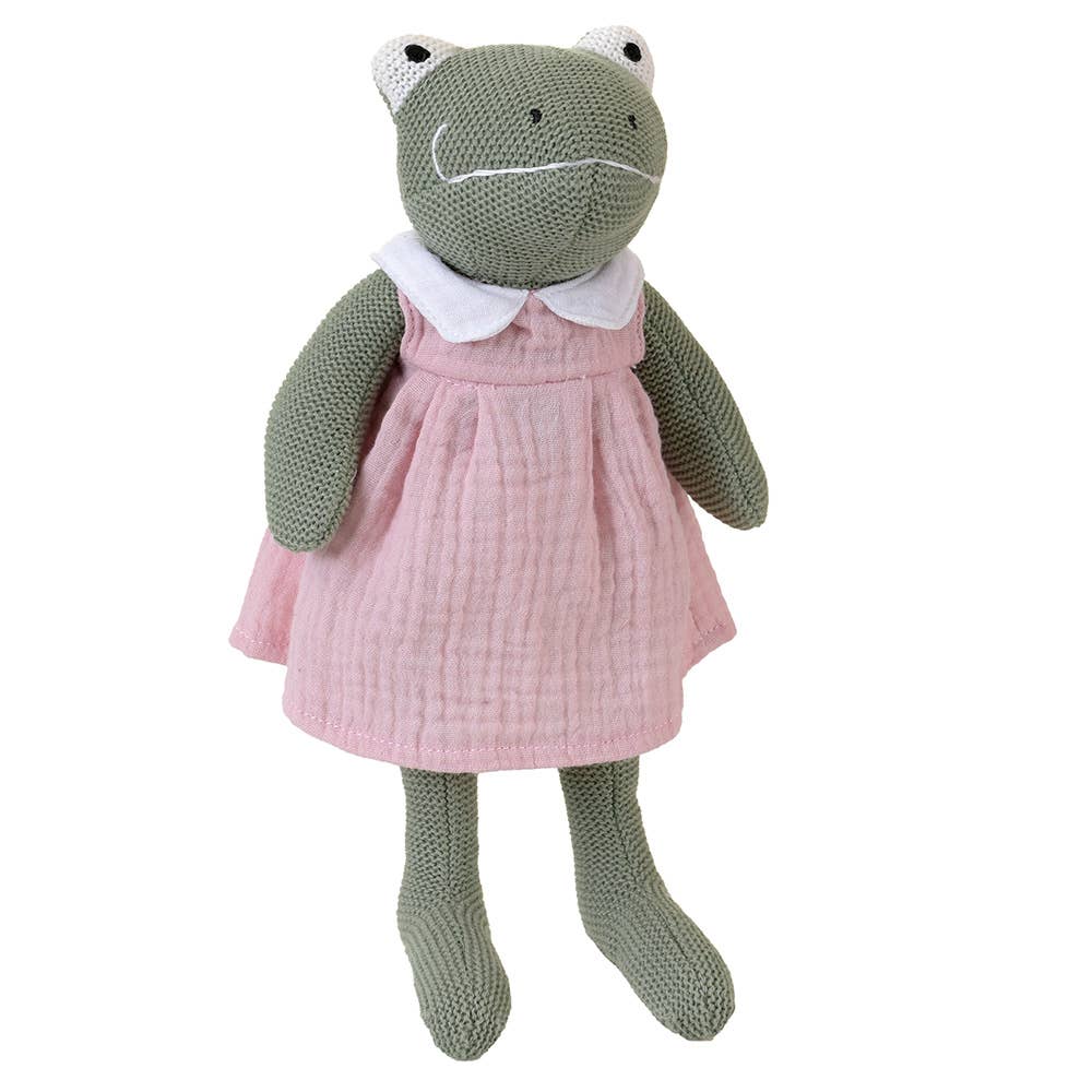 Paulette The Frog Soft Toy