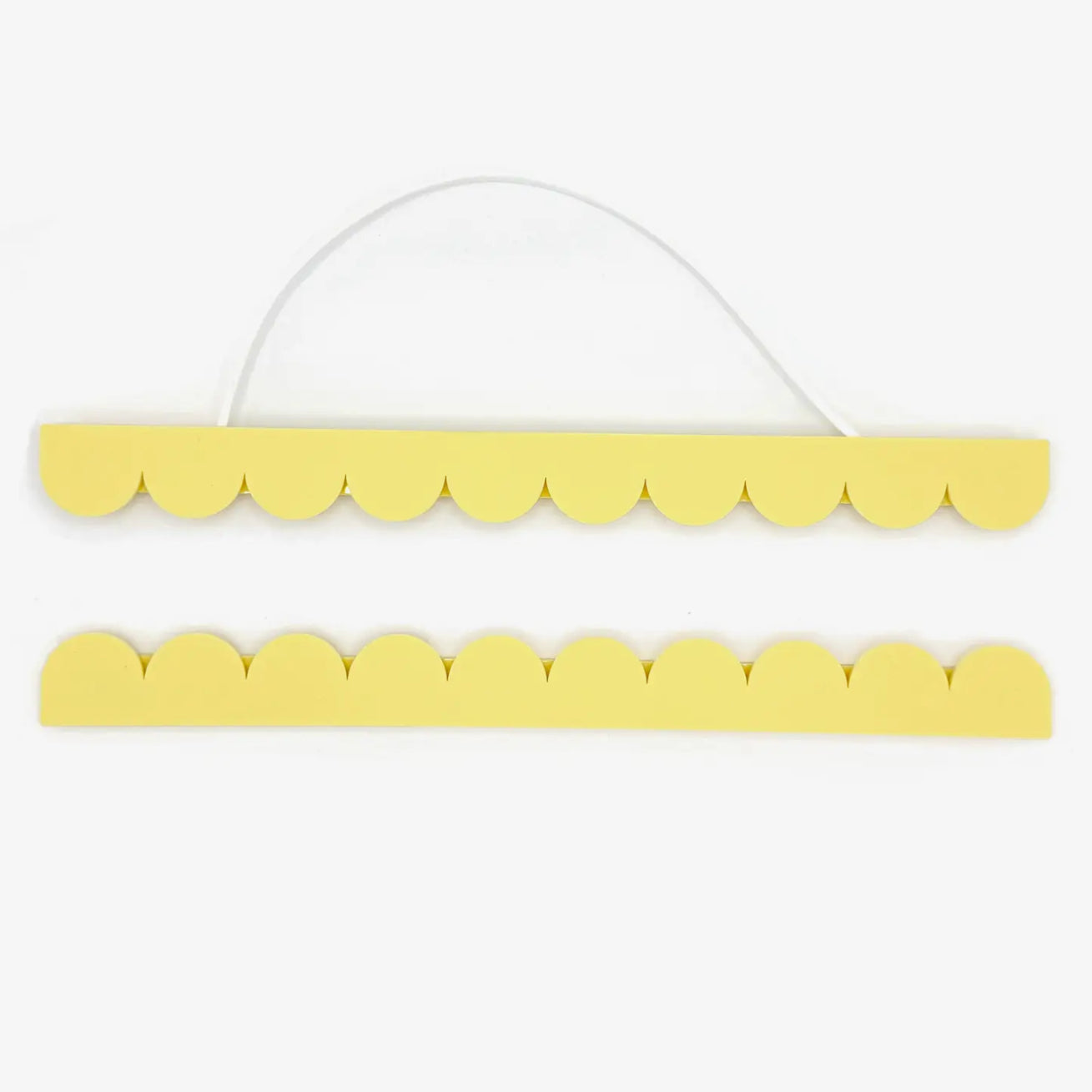 A3 Lemon Scalloped Picture / Poster Hanger - THE BRISTOL ARTISAN