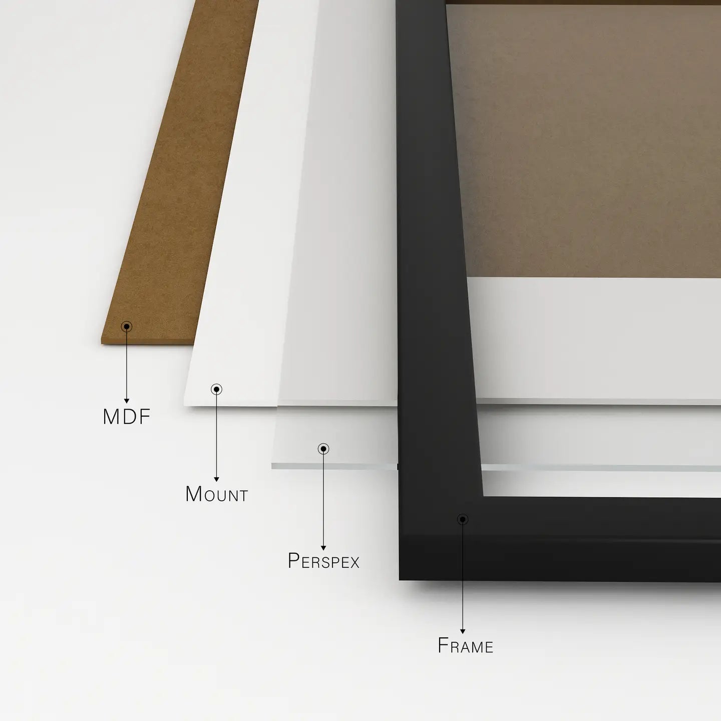 A3 Picture Frame - Black - THE BRISTOL ARTISAN