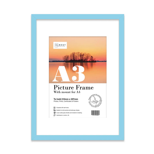 A3 Picture Frame - Light Blue - THE BRISTOL ARTISAN