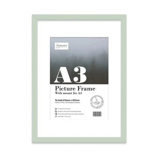 A3 Picture Frame - Mint - THE BRISTOL ARTISAN
