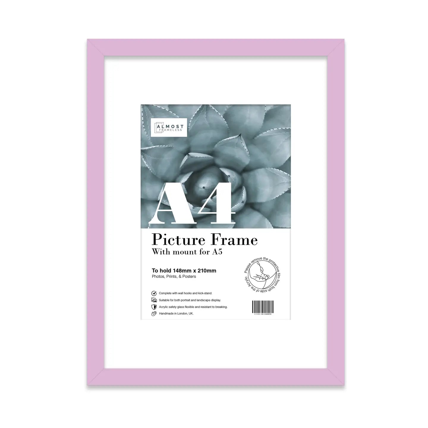 A4 Picture Frame - Lilac - THE BRISTOL ARTISAN