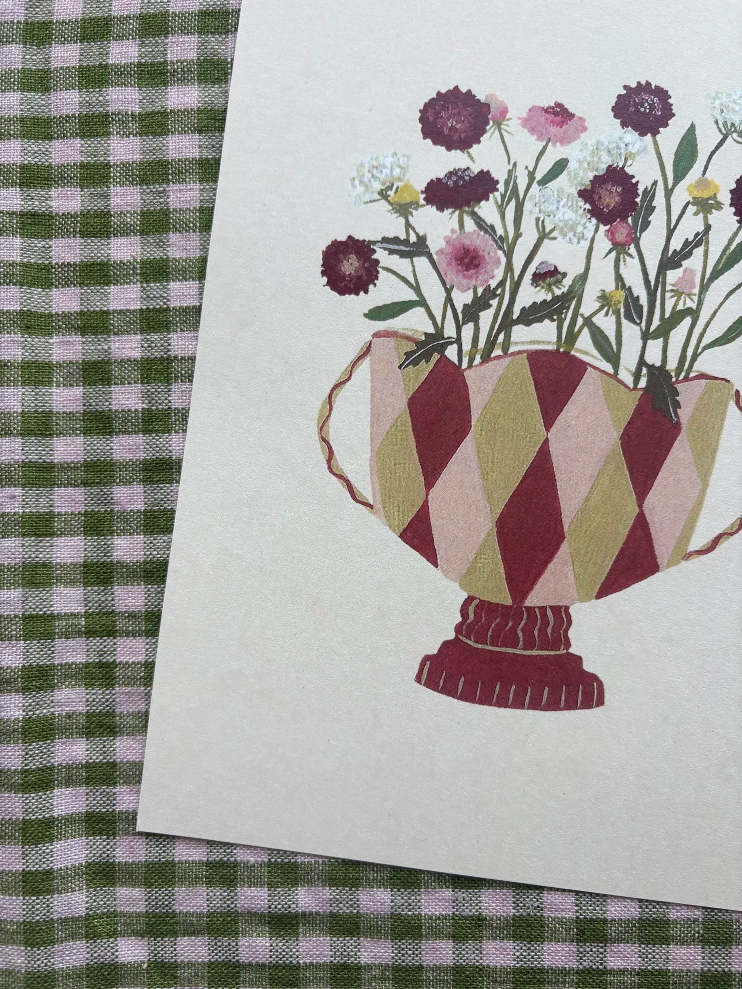 A5 Print - Scabiosa - THE BRISTOL ARTISAN