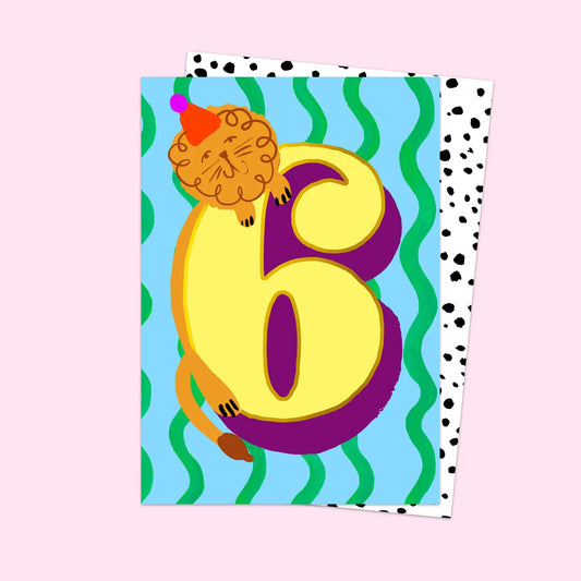 Age 6 card - THE BRISTOL ARTISAN