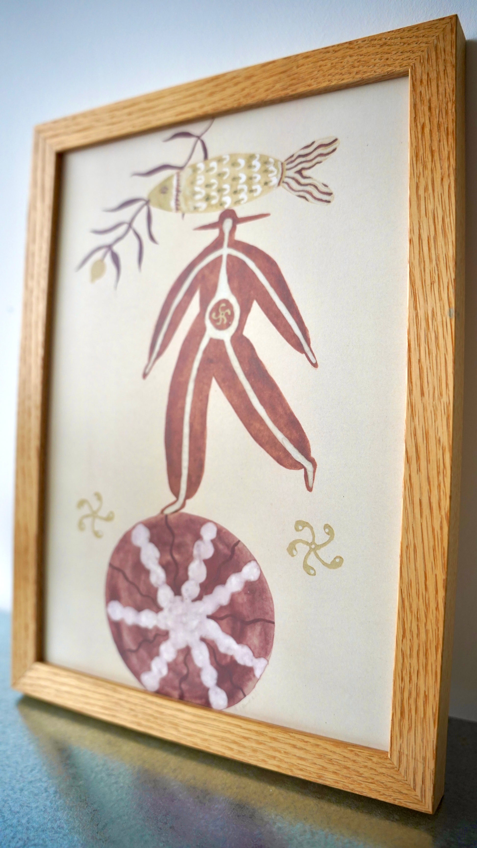 Balancing Act A4 Art Print - THE BRISTOL ARTISAN