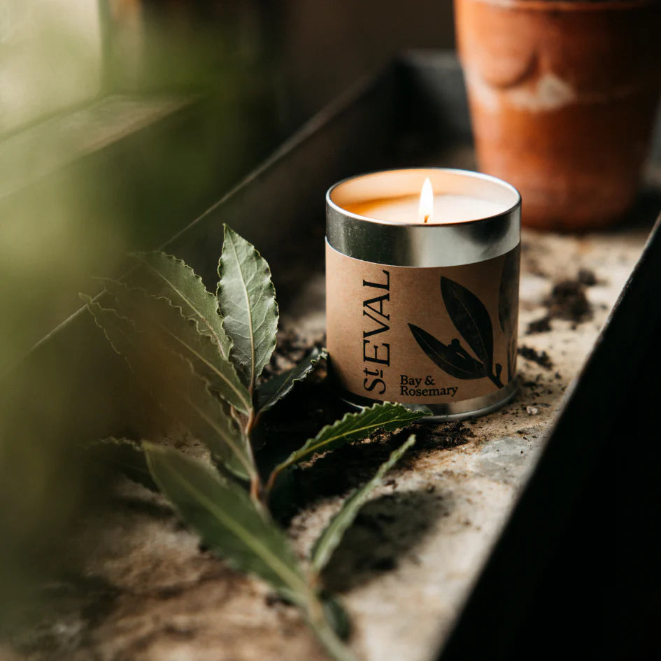 Bay & Rosemary Candle Tin - THE BRISTOL ARTISAN