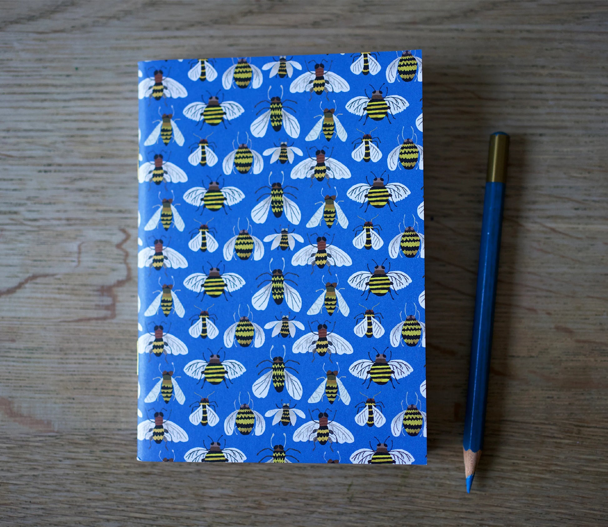 Bees A6 Notebook by Brie Harrison - THE BRISTOL ARTISAN