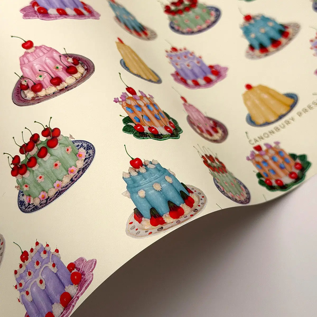 Blancmanges Gift Wrap - THE BRISTOL ARTISAN