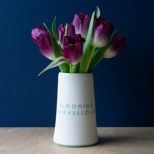 Blooming Marvellous Porcelain Vase - THE BRISTOL ARTISAN