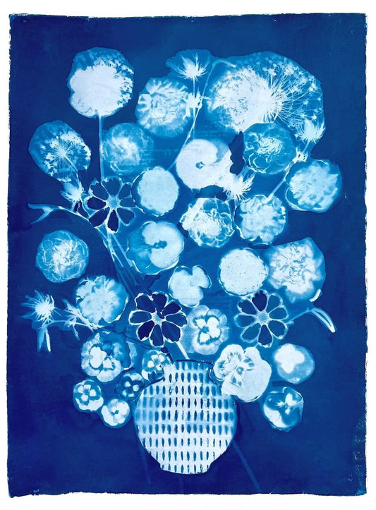 Blue Series No.4 Greeting Card - THE BRISTOL ARTISAN