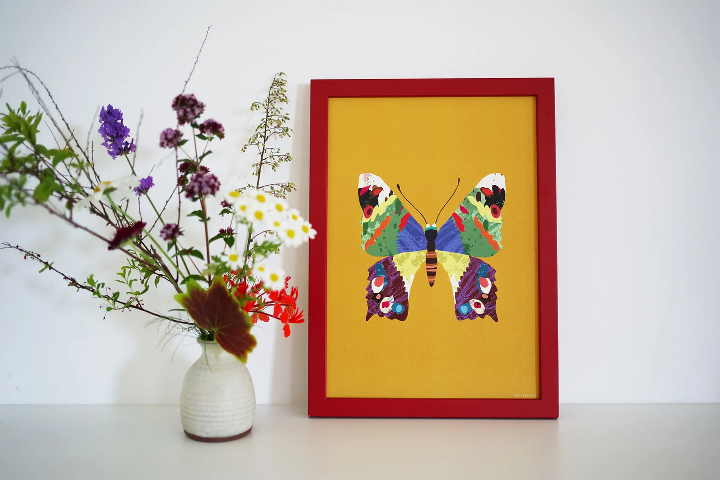 Brie Harrison Butterfly A4 Print - THE BRISTOL ARTISAN