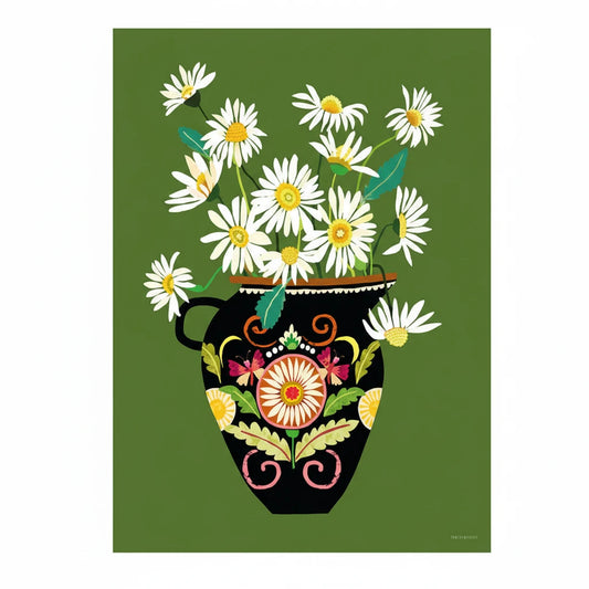Brie Harrison Daisies A3 Print - THE BRISTOL ARTISAN