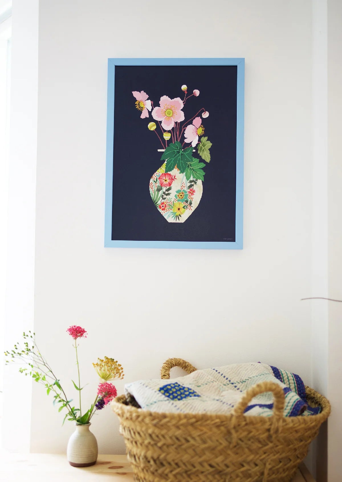Brie Harrison Japanese Anemone A3 Print - THE BRISTOL ARTISAN