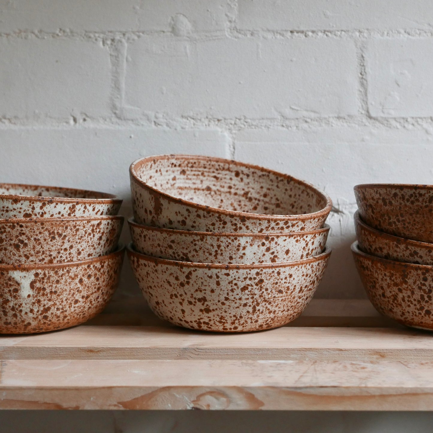 Brown Speckled Bowl - THE BRISTOL ARTISAN