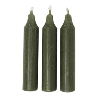 Bundle of five candles -  Forrest Green - THE BRISTOL ARTISAN