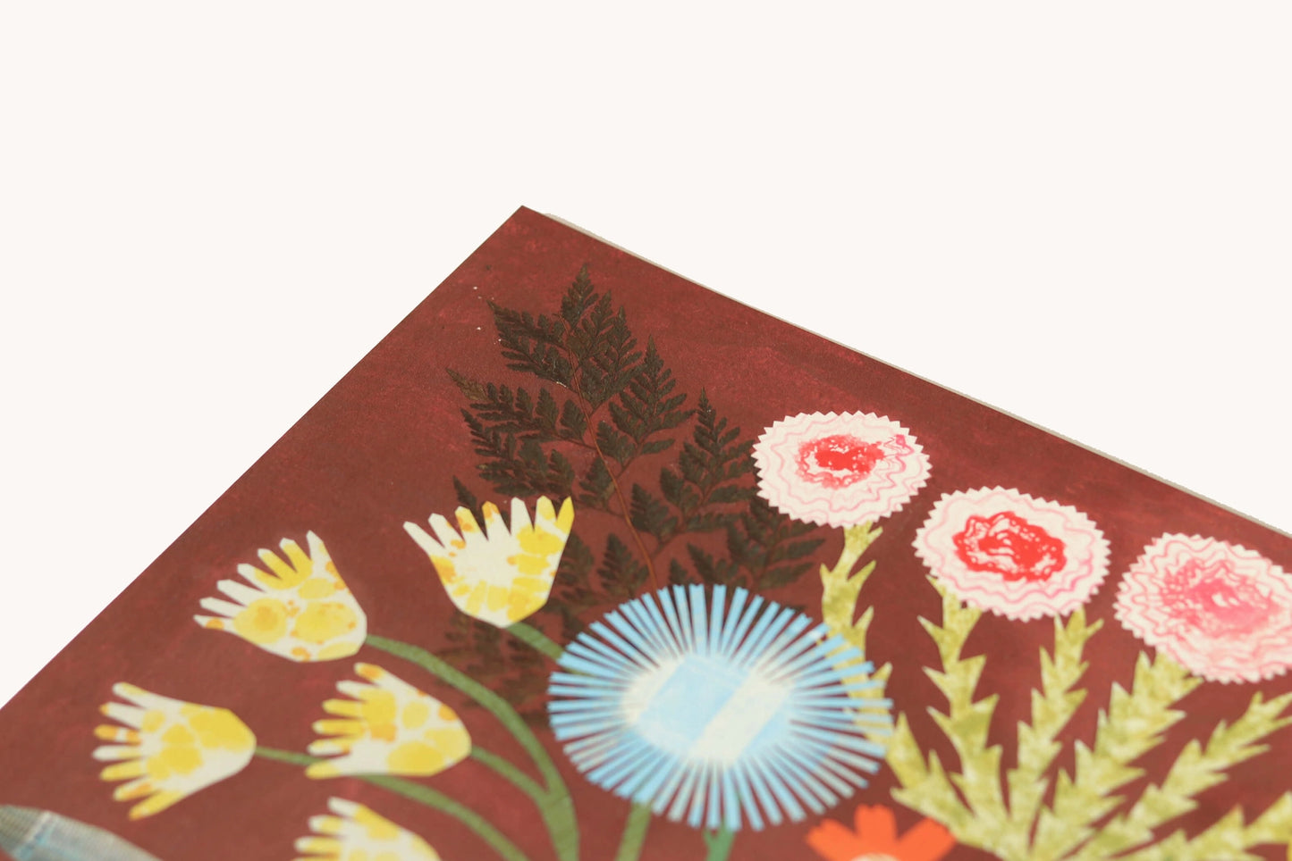 Burgundy Bouquet Print (A3) - THE BRISTOL ARTISAN