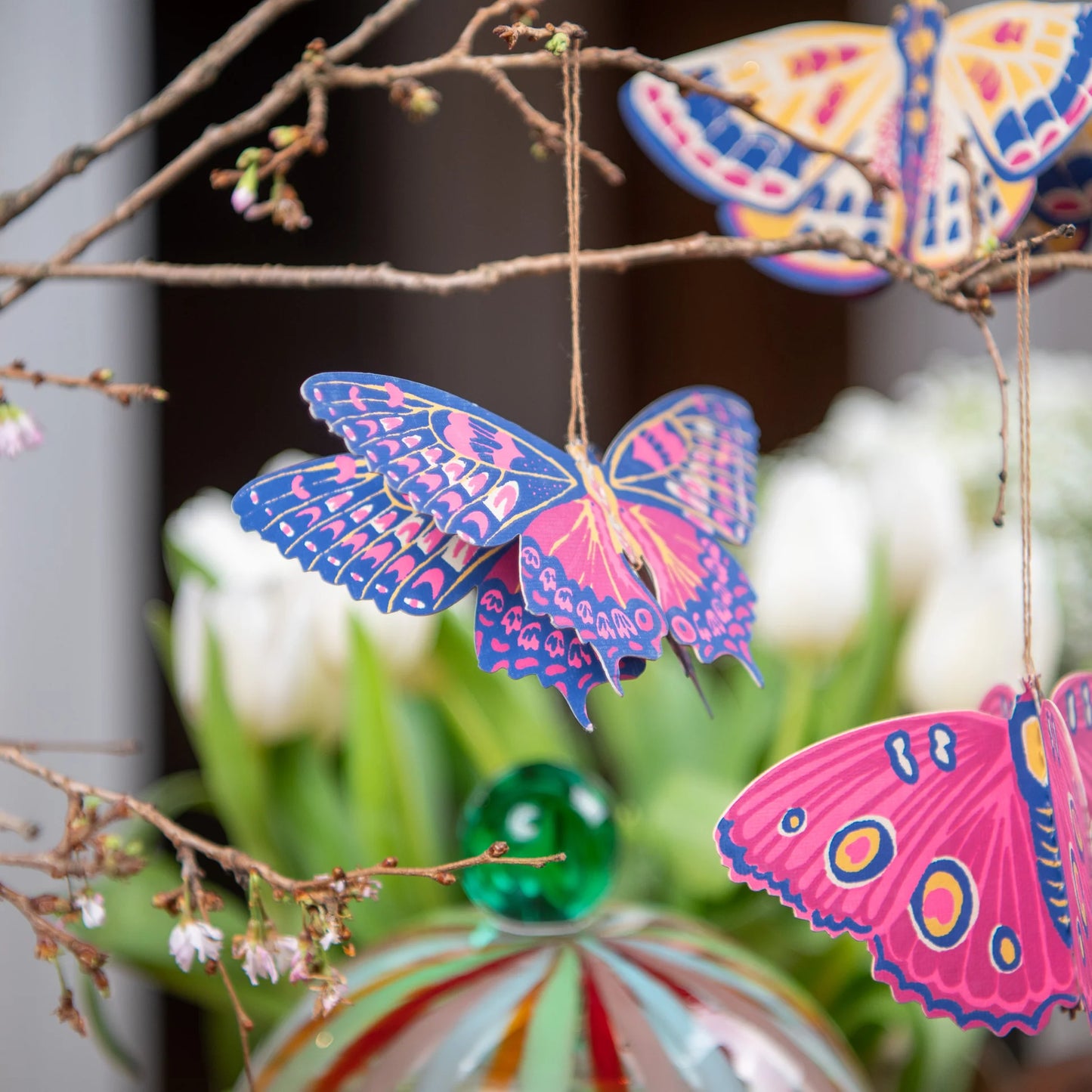 Butterflies Paper Ornaments - THE BRISTOL ARTISAN