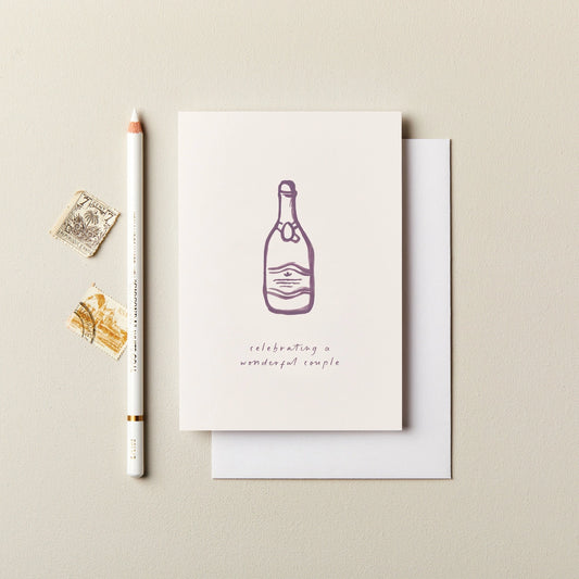 Celebrating A Wonderful Couple Card - THE BRISTOL ARTISAN