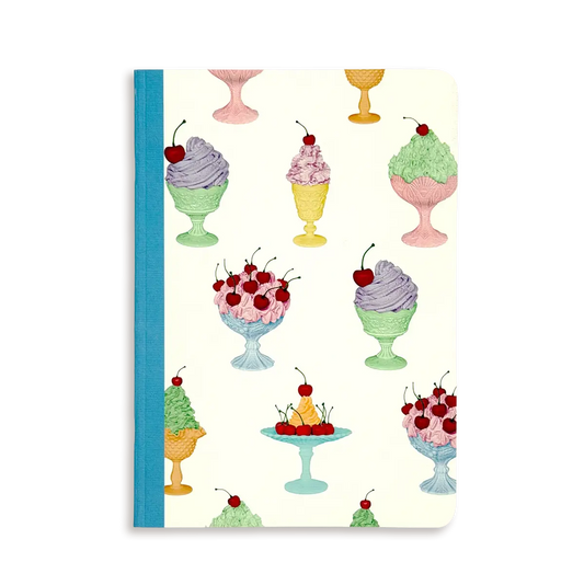 Chantilly Creams A5 Lined Notebook - THE BRISTOL ARTISAN