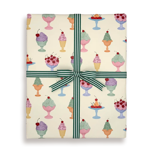 Chantilly Creams Gift Wrap - THE BRISTOL ARTISAN