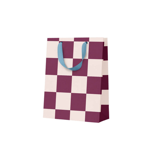 Checkerboard Mini Gift Bag - THE BRISTOL ARTISAN