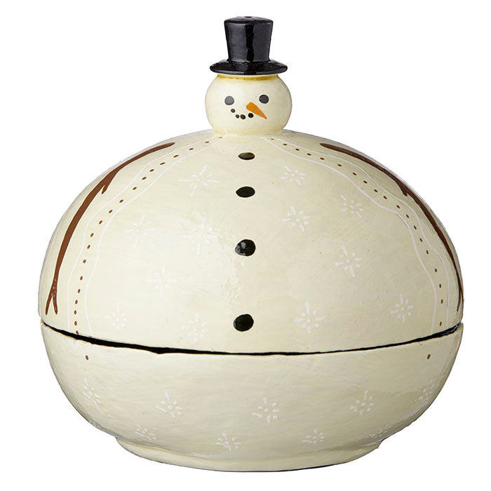 Christmas Decoration Box, Snowman - THE BRISTOL ARTISAN