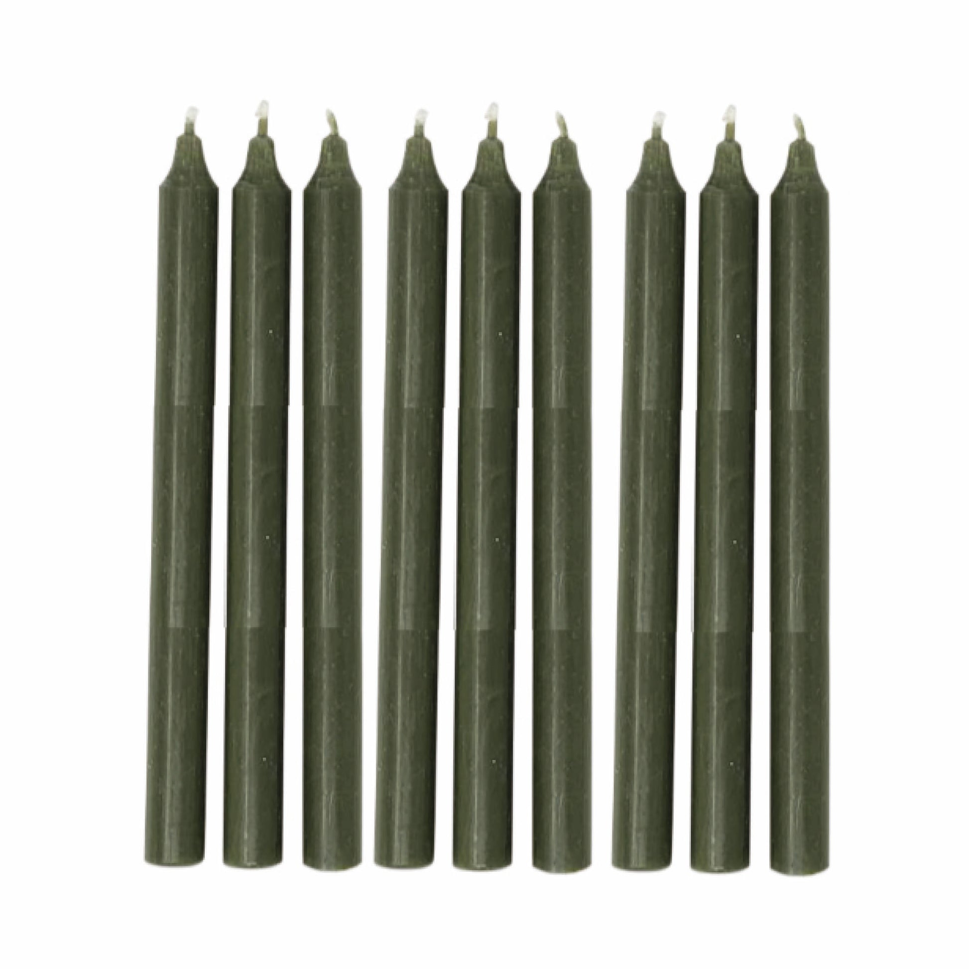 Dinner candle -  Forrest Green - THE BRISTOL ARTISAN