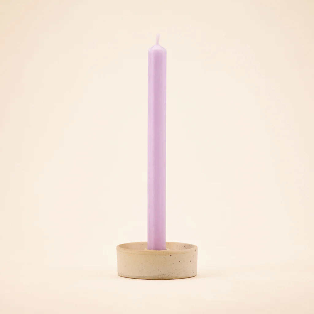 Dinner Candle - Sea Thistle - THE BRISTOL ARTISAN