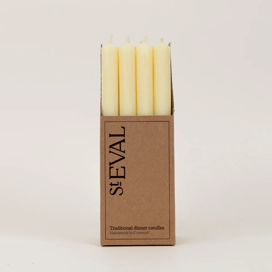 Dinner candle -  Ivory - THE BRISTOL ARTISAN