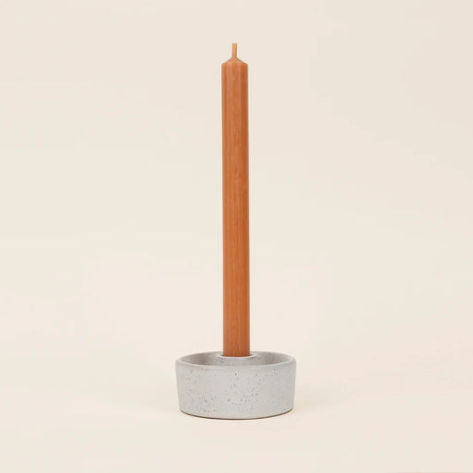 Dinner candle -  Terracotta - THE BRISTOL ARTISAN