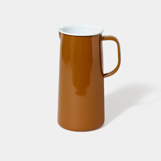 Enamel 3 Pint Jug, Salted Caramel - THE BRISTOL ARTISAN