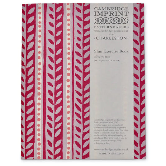 Exercise Book Charleston Border (Plain) - THE BRISTOL ARTISAN
