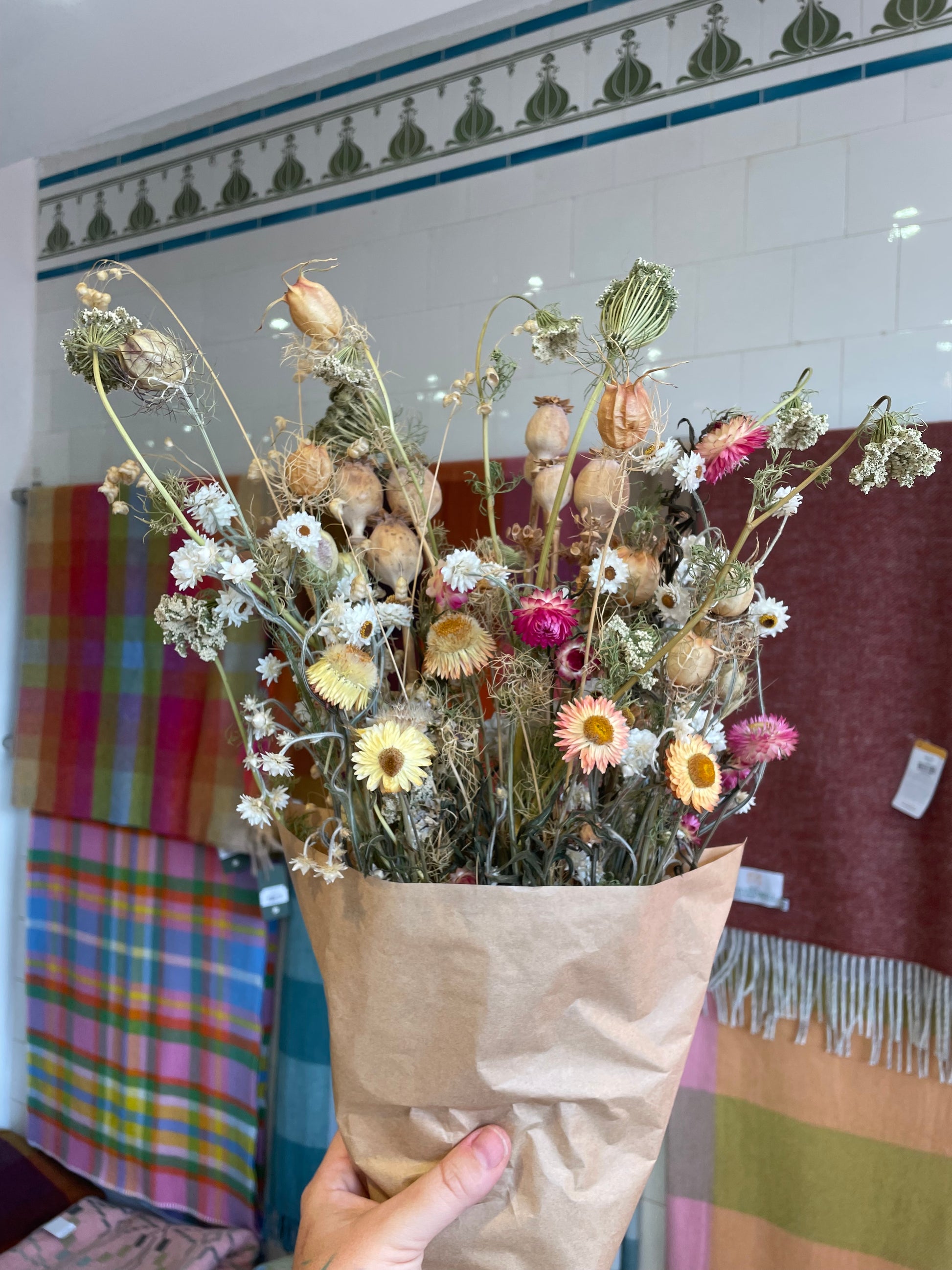 Extra Large Dried Flower Bouquet, Grown in Bristol - THE BRISTOL ARTISAN