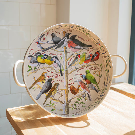 Garden Birds Tray with Handles - THE BRISTOL ARTISAN
