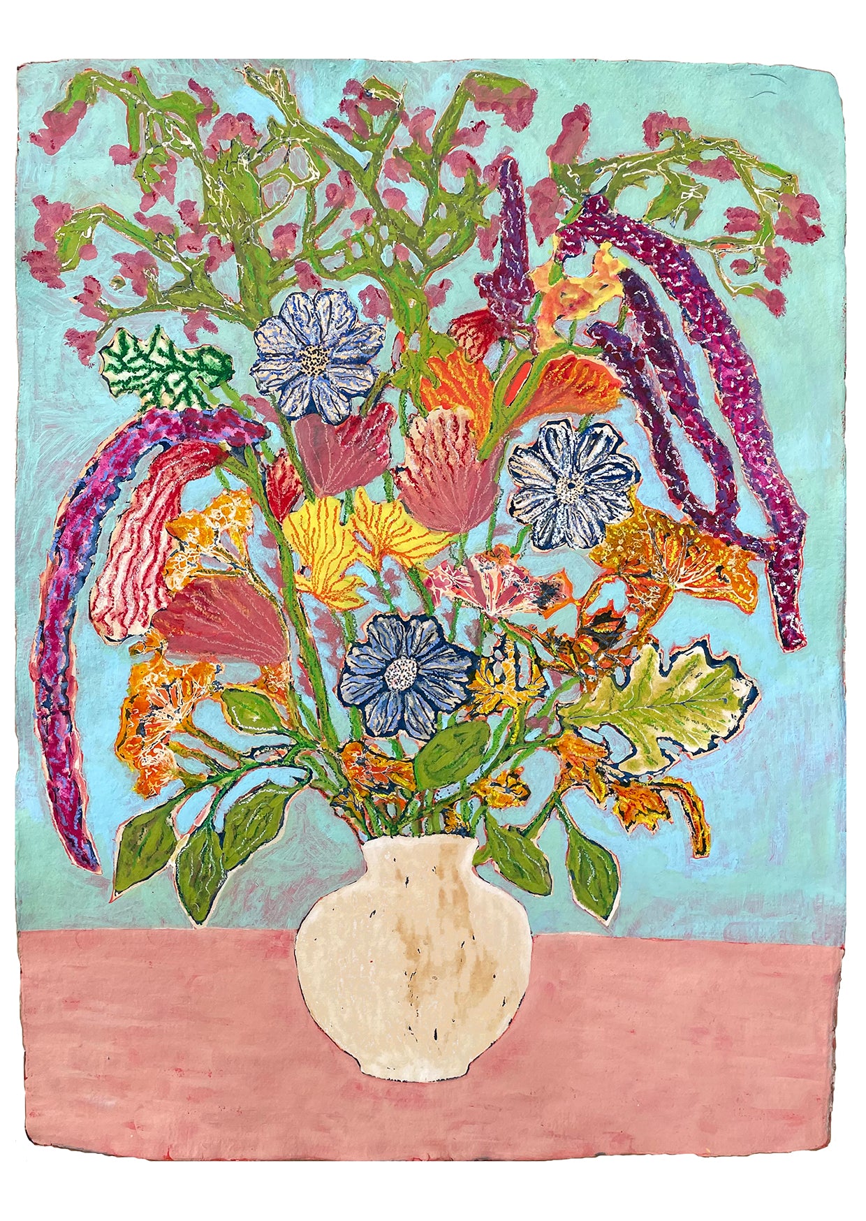 Garden Flowers, Card by Sophie Rees - THE BRISTOL ARTISAN