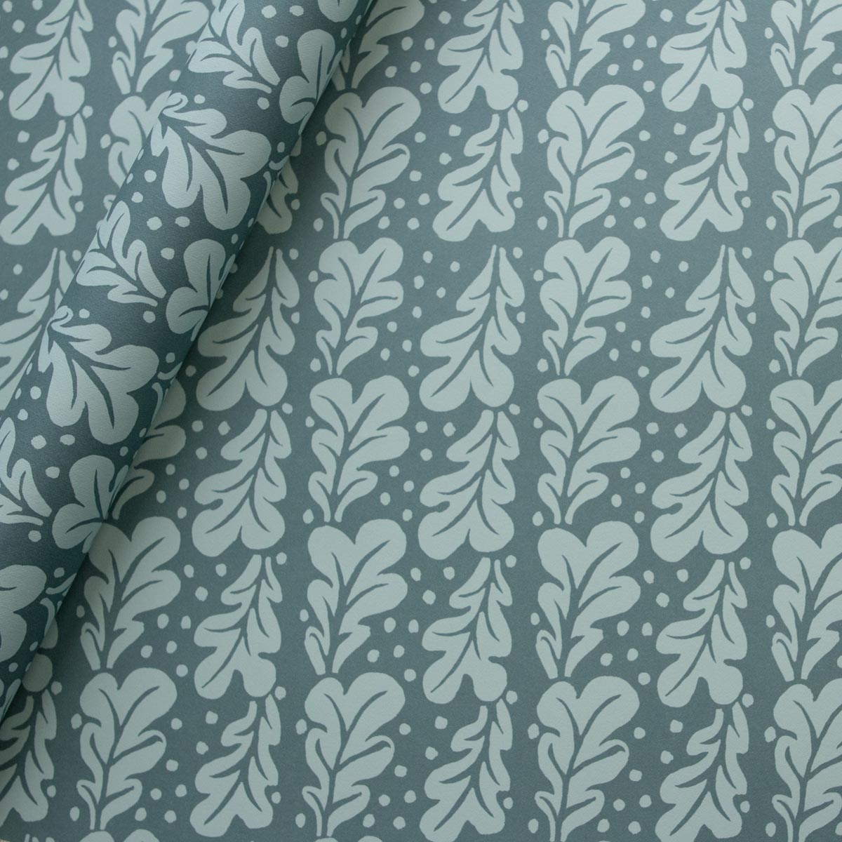 Gift Wrap - Quercus Duck Egg - THE BRISTOL ARTISAN