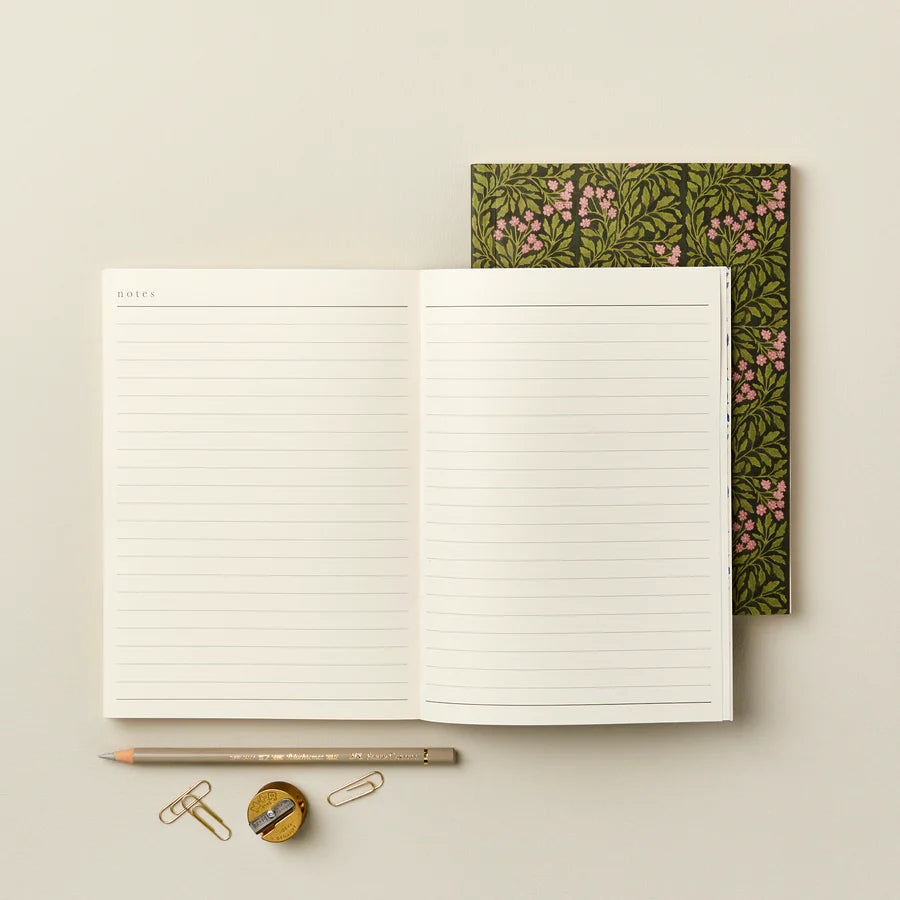 Green Flora Weekly Planner - THE BRISTOL ARTISAN