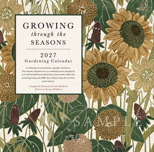 Growing Through the Seasons 2027 Calendar - THE BRISTOL ARTISAN