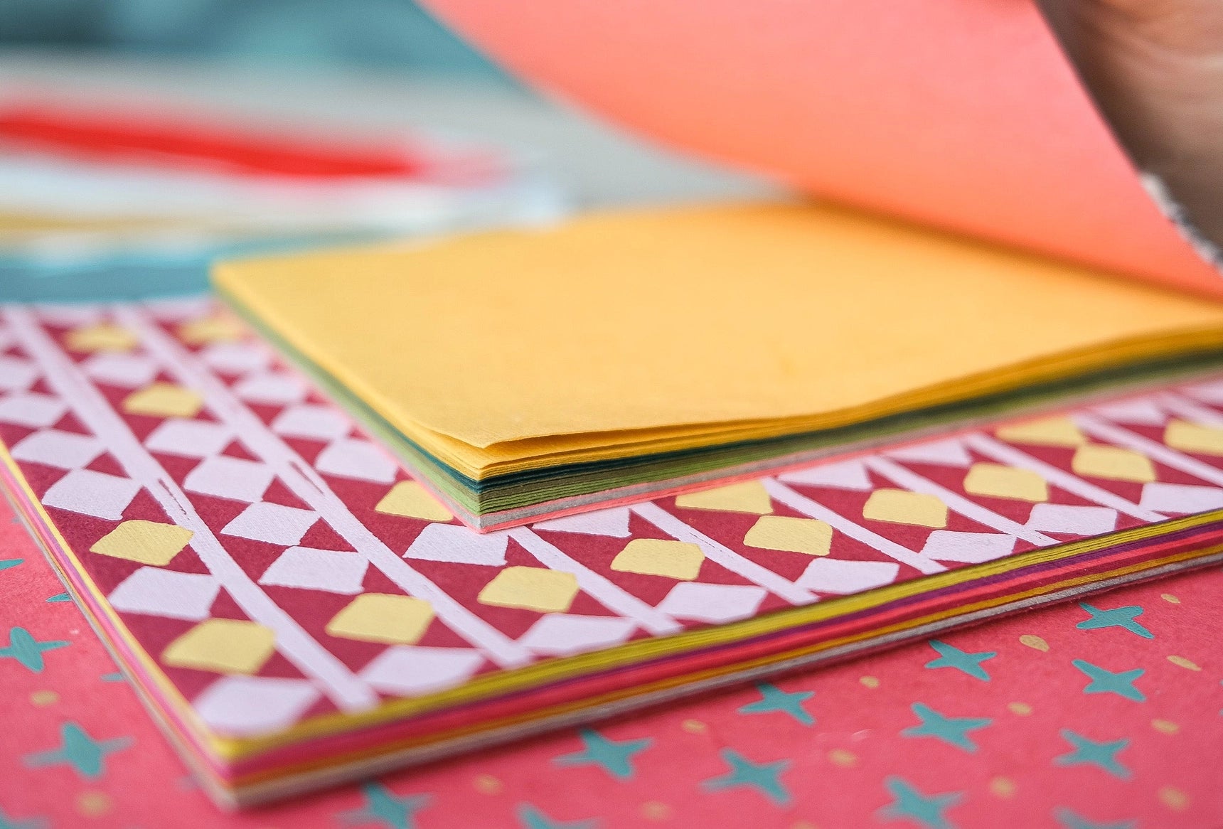 Handmade Recycled Paper Scrapbook - A6 - THE BRISTOL ARTISAN