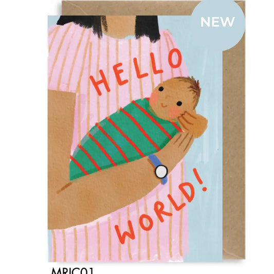 Hello World Card - THE BRISTOL ARTISAN
