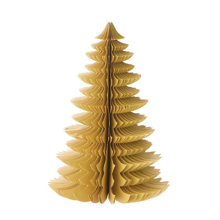 Honeycomb Paper Tree, Pecan - 26cm - THE BRISTOL ARTISAN