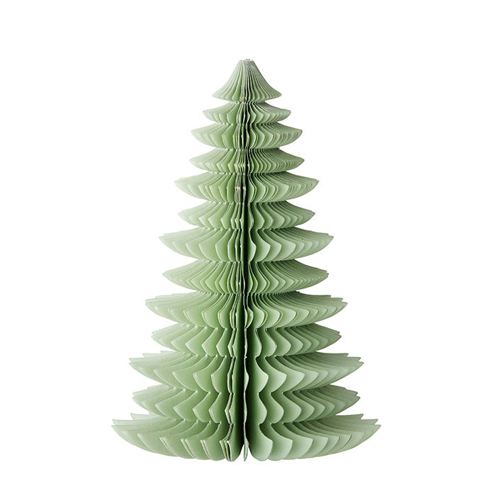 Honeycomb Paper Tree, Pine - 18cm - THE BRISTOL ARTISAN